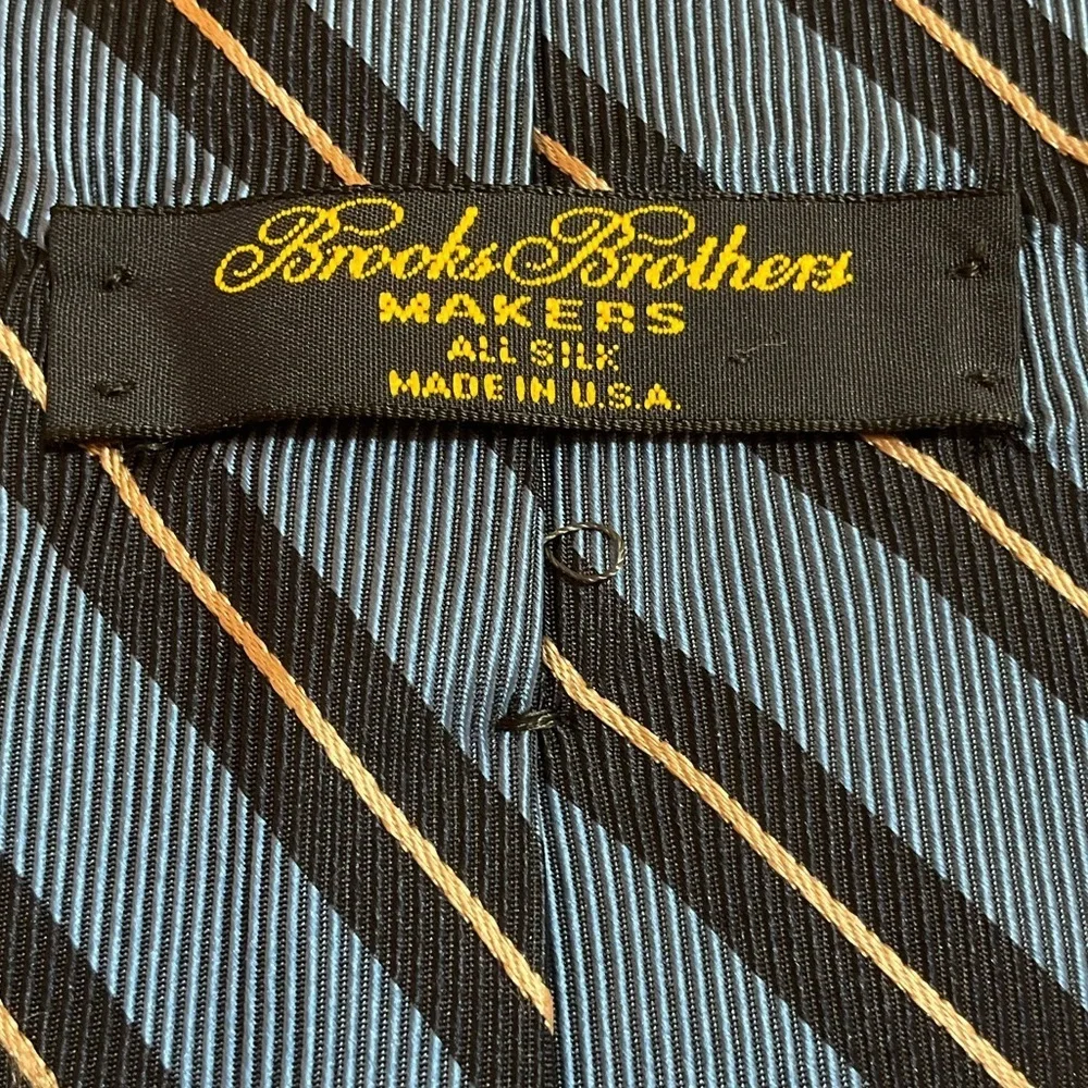 Brooks Brothers Makers Repp Silk Tie